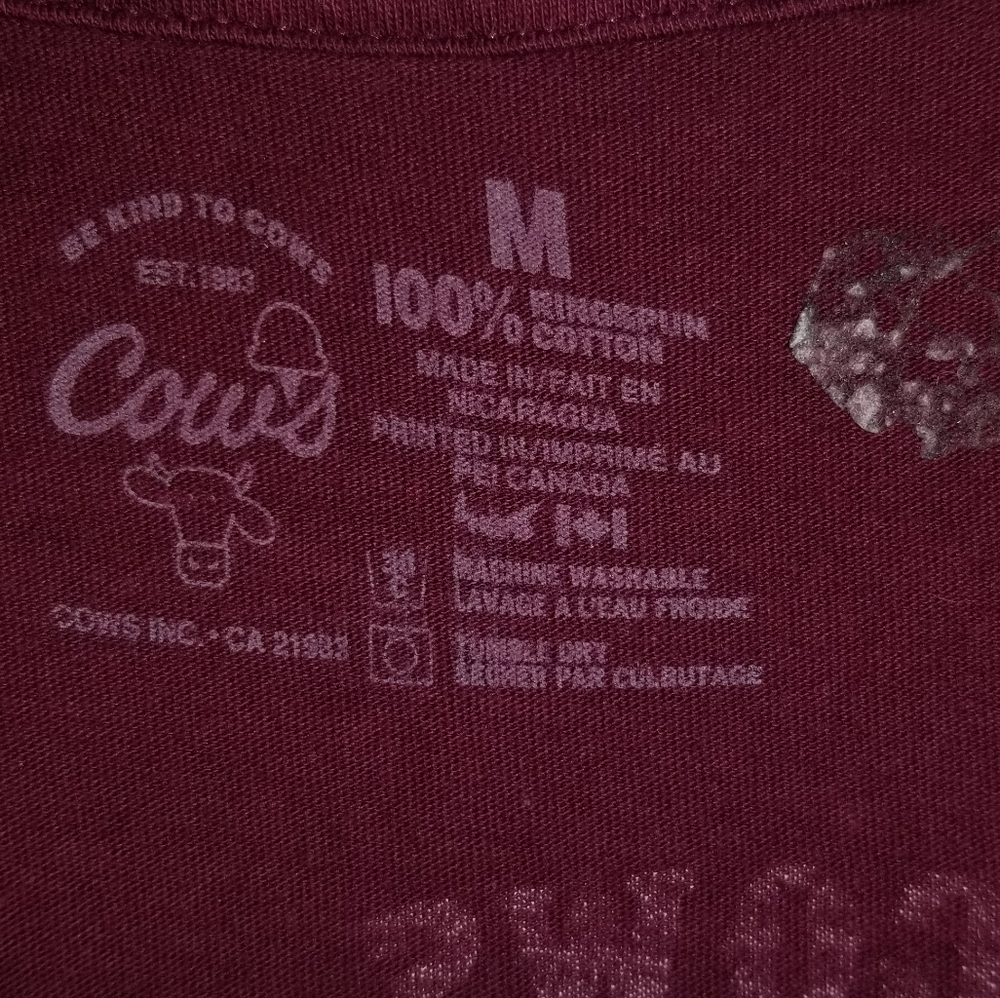 Cows Brand Udderstone TShirt Label Reads Size Medium - Picture 4 of 10